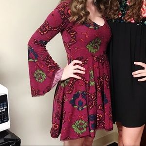 Floral Skater Dress from Urban Outfitters